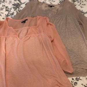 2 American Eagle shirts